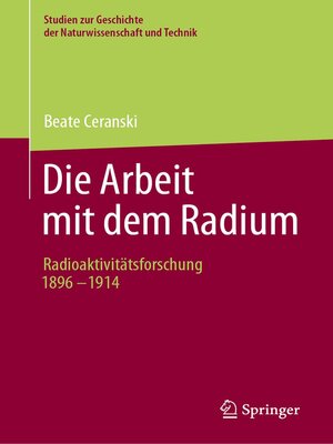 cover image of Die Arbeit mit dem Radium